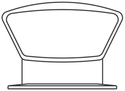 SEA DOG 3'PVC LOW PROFILE PREMIUM COWL - 7271303