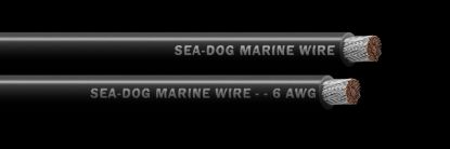 SEA DOG 6 AWG BLACK 25FT BATTERY CABLE - 8006010