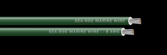 SEA DOG 8 AWG GREEN 100FT PRIMARY WIRE - 8008042