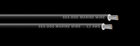 SEA DOG 12 AWG BLACK 100FT PRIMARY WIR E - 8012012