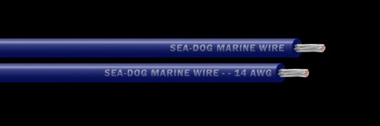 SEA DOG 14 AWG DARK BLUE 100FT PRIMARY WIRE - 8014062