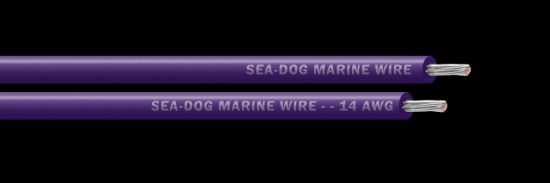 SEA DOG 14 AWG PURPLE 100FT PRIMARY WI RE - 8014102