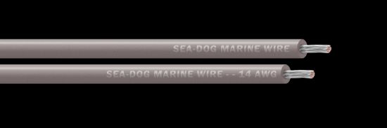 SEA DOG 14 AWG GRAY 100FT PRIMARY WIRE - 8014112