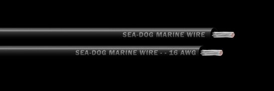 SEA DOG 16 AWG BLACK 100FT PRIMARY WIR E - 8016012