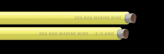 SEA DOG 2/0 AWG YELLOW 50FT BATTERY CA BLE - 8021031