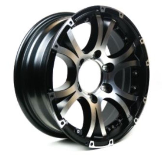 TASKMASTER ALUMINUM - 15X5 5X4.5 BLACK MACHINE - 2550545BMF