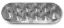 JAMMY CLEAR 6' OVAL LED GROMMET MOUNT BAC - J66C