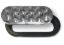 JAMMY RED W/ CLEAR LENS 6' OVAL LED GROMM - J66RCK
