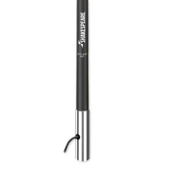 SHAKESPEARE 8'  6DB CLASSIC VHF  CHROME FERRULE - 5101BLK