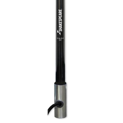 SHAKESPEARE 4'  6DB CLASSIC VHF  CHROME FERRULE - 5104BLK
