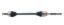TRAKMOTIVE CV AXLE SHAFT - CH8332