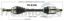 TRAKMOTIVE NEW CV AXLE - TO8240