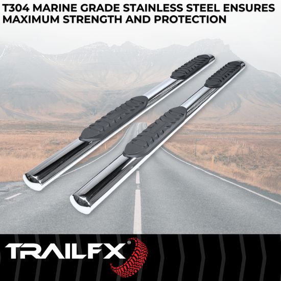 TRAILFX 4'  OVAL STRAIGHT BAR PSS - 2940413051