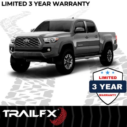 TRAILFX 4' OVAL STRAIGHT BAR BLK - 2950522053
