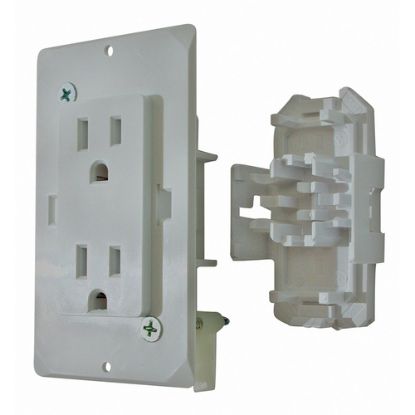 VALTERRA LLC 20 AMP RECEPTACLE WHT - WDR20WT