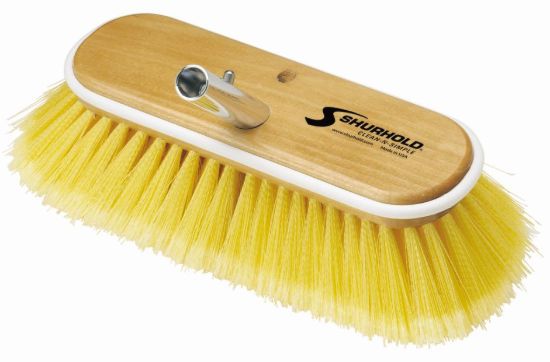 SHURHOLD IND 10' DECK BRUSH SOFT YELLOW POL - 980