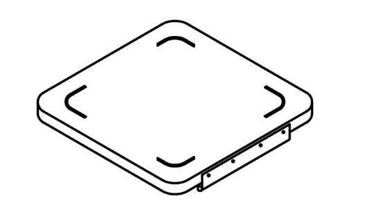 VENTLINE/DEX 14' VENTLINE LID ALUMINUM - BV053400