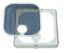 VENTLINE/DEX BIRCH WHITE FRAME WITH RE - BVC057332