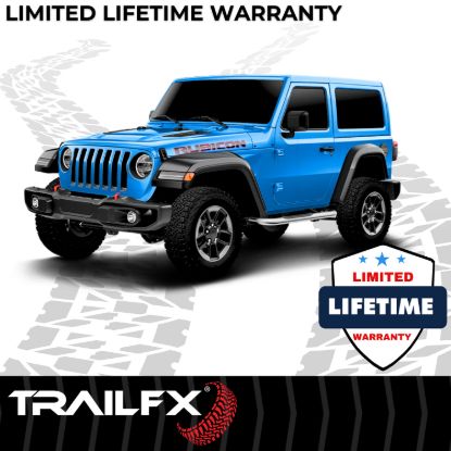 TRAILFX JEEP JL 18-19 3' NERF BAR PSS - A0055S