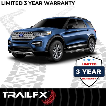 TRAILFX 3' NERF BAR FORD EXPLORER 2020 BLK - A0064B