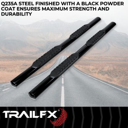 TRAILFX 4' OVAL STRAIGHT SIDE BAR - A1502B