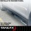 TRAILFX 4' NERF STR JEEP GLADIATOR 19 BLK - A1553T
