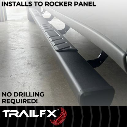 TRAILFX T4 SERIES SIDE BAR BLACK - A4005B