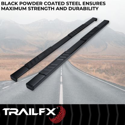TRAILFX T4 NERF BAR JEEP GLADIATOR 19 BLK - A4022B