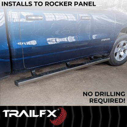 TRAILFX T4 NERF BAR TACOMA DOUBLE CAB - A4023S