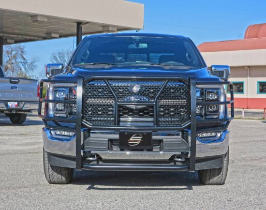 STEELCRAFT HD GRILLE GUARDS BLACK - 501420C