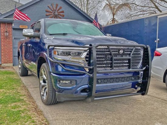 STEELCRAFT HD GRILLE GUARDS BLACK - 502270C