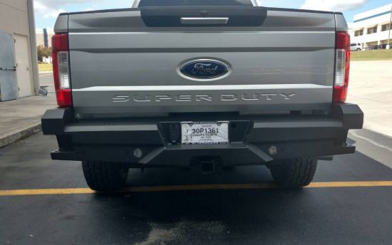 STEELCRAFT HD ELEVATION REAR BUMPER FINE TEXTU - 6521380