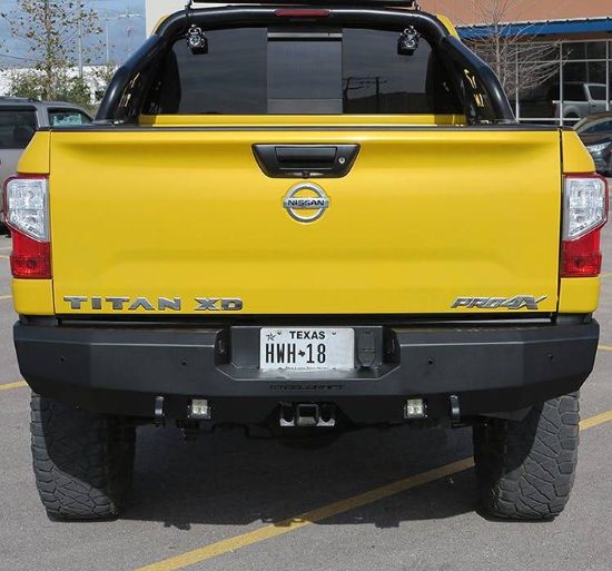 STEELCRAFT FORTIS REAR BUMPER TEXTURED BLACK - 7624080
