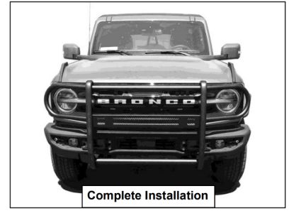 STEELCRAFT FRONT END PROTECTION GRILLE GUARDS - 51440M