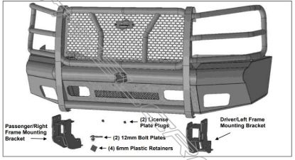 STEELCRAFT 03-06 CHEVY SILVERADO 2500/3500  BL - HD10400R