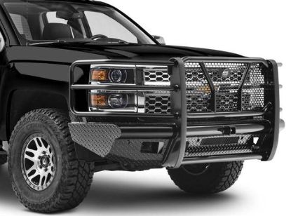 STEELCRAFT HD FRONT BUMPER REPLACEMENTS BLACK - HD10420R