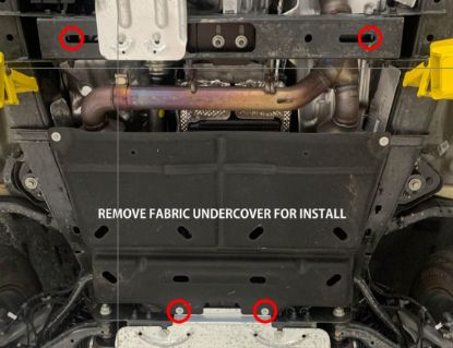 STOUT MANUFA CAT COVER 2012+ FORD F-150 V6 ONLY - 201000