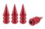 TRUE SPIKE TRUE SPIKE LUG NUT CAPS - LGC029RD