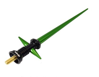 TRUE SPIKE LIGHT SABER STYLE ANTENNA 5.35' LEN - SA101GR