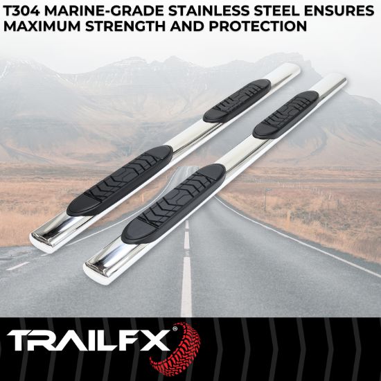 TRAILFX 5' OVAL STRAIGHT BAR PSS - A7015S