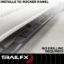 TRAILFX 5 INCH OVAL NERF BAR BLK - A7041B