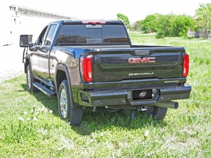 STEELCRAFT HD REAR BUMPER REPLACEMENTS BLACK - HD20490