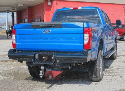 STEELCRAFT HD REAR BUMPER REPLACEMENTS BLACK - HD21380