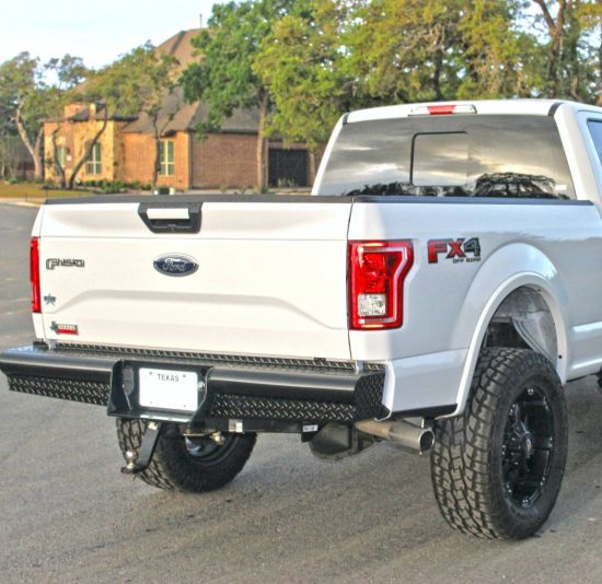 STEELCRAFT HD REAR BUMPER REPLACEMENTS BLACK - HD21420