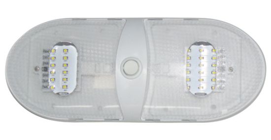 VALTERRA LLC SLIM LINE DOUBLE DOME LED - 65430WW