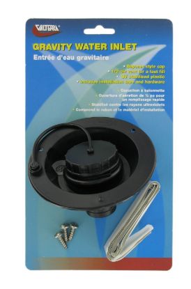 VALTERRA LLC GRAVITY WATER INLET BLACK - A012003BKV