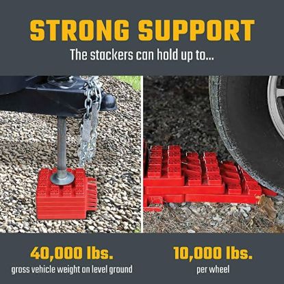 VALTERRA LLC STACKERS JACK PADS 10+BAG - A100920