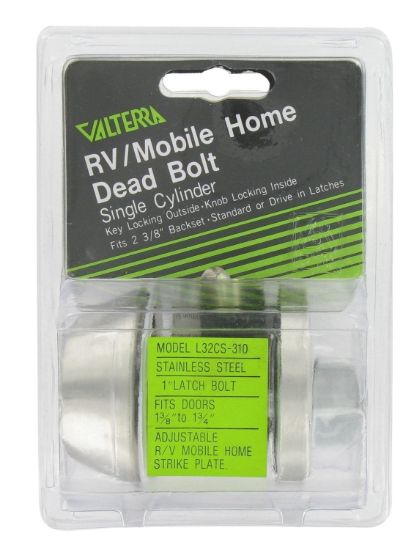 VALTERRA LLC DEADBOLT  SGL. CYL. 1' - L32CS3108