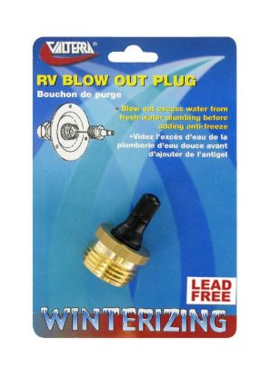 VALTERRA LLC B/O PLUG BRASS W/VALVE LF - P23518LFVP