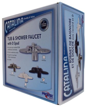 VALTERRA LLC CATALINA TUB/SHOWER FAUCET BK - PF223704
